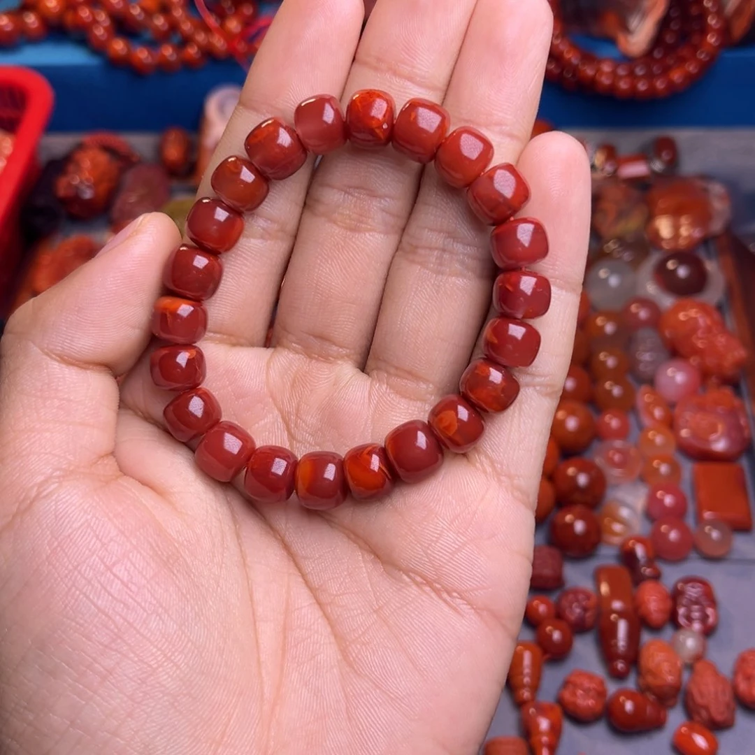 未镶嵌手链南红玛瑙