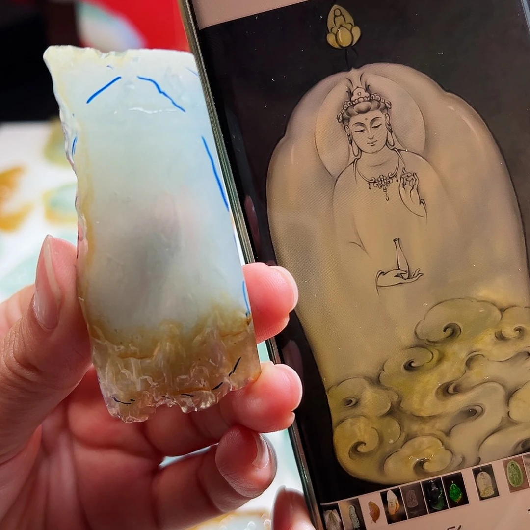 定制翡翠未镶嵌翡翠定制