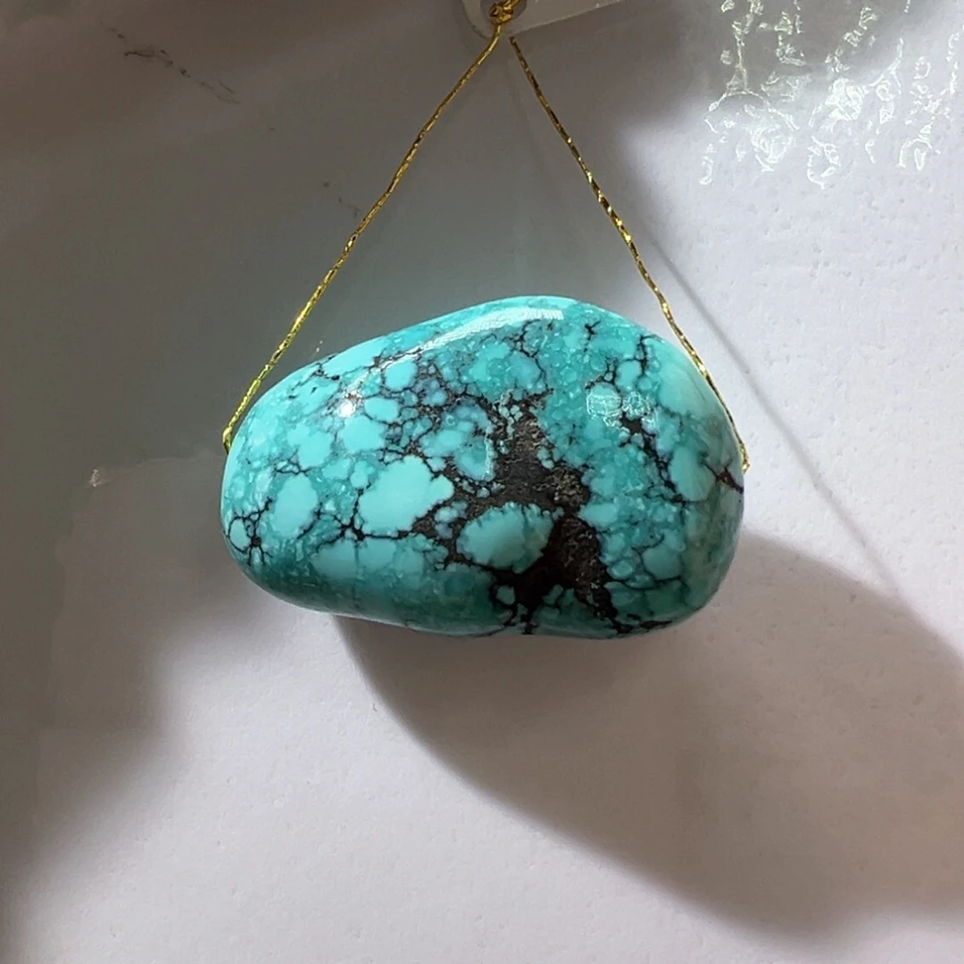 绿松石未镶嵌挂件