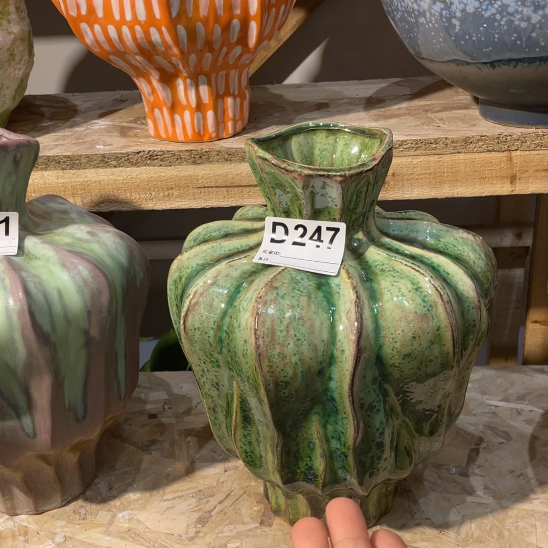 摆件墨**蘭景德镇陶瓷花瓶花器