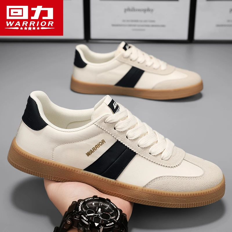 回力男鞋秋季新款薄款透气牛筋底板鞋男士鞋子运动休闲小白德训鞋