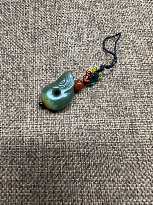 和田玉玉猪龙手机挂件小配饰多样性随机发