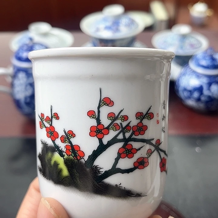 摆件      景德镇陶瓷茶具摆件日用瓷1