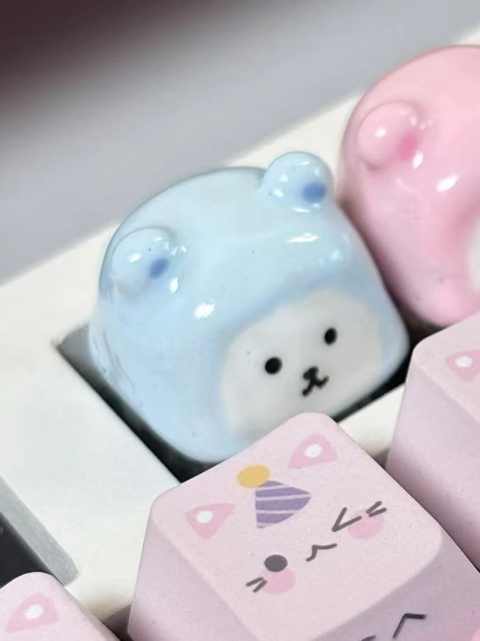 【自嘲熊蓝色】芝麻定制个性键帽