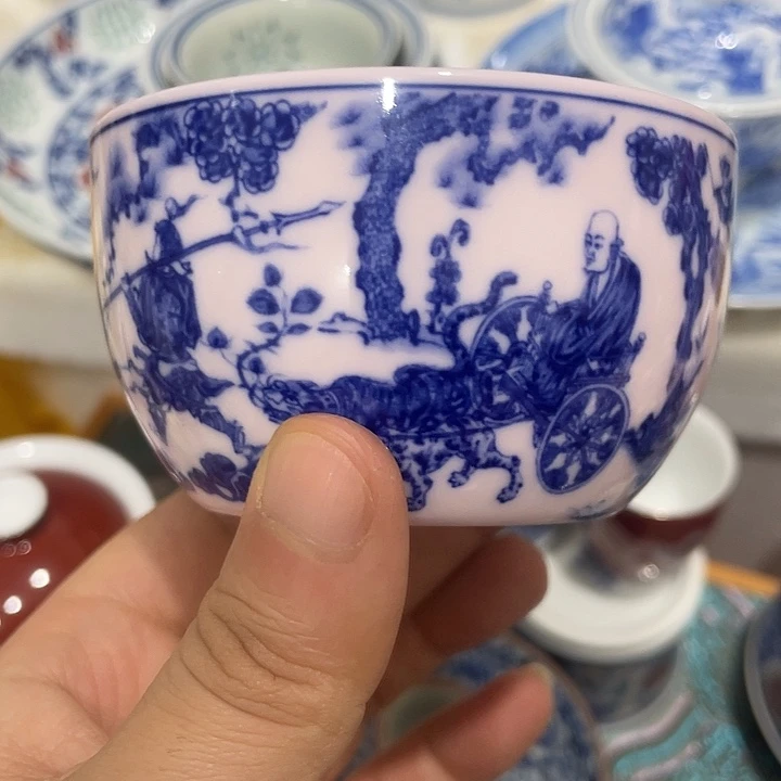 摆件陶景德镇陶瓷祝福吧223