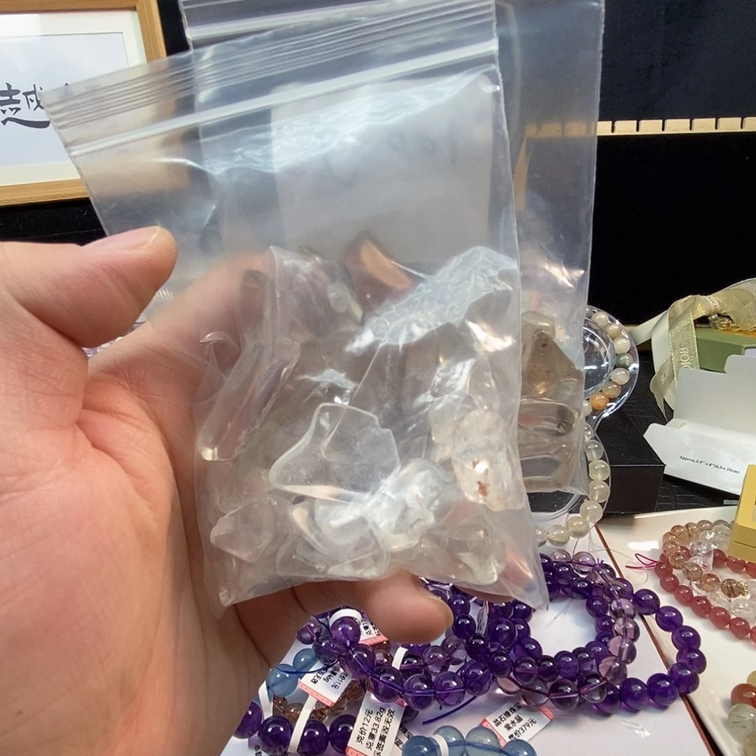 水晶手链未镶嵌水晶碎石