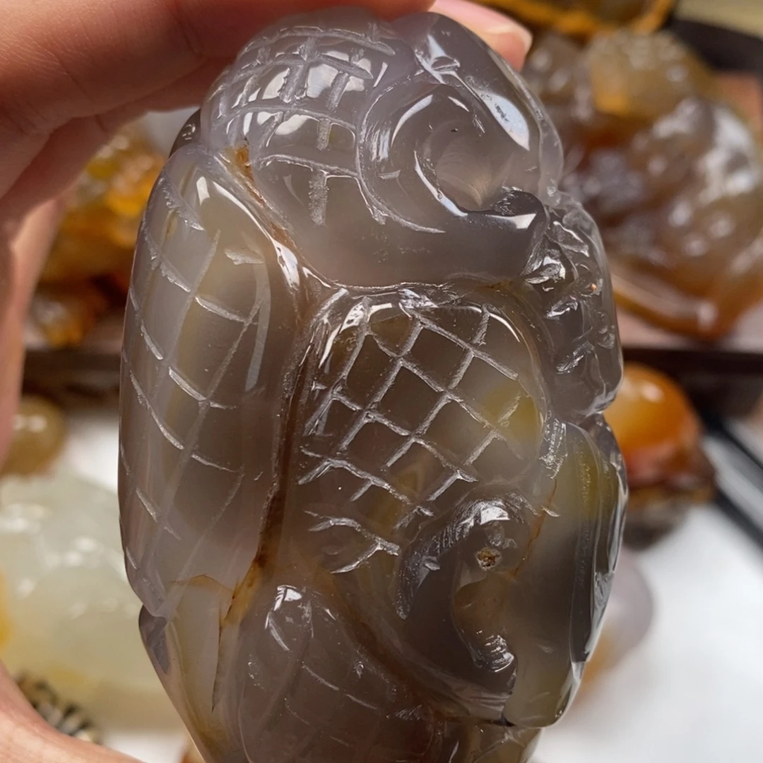 玛瑙/玉髓未镶嵌颈饰