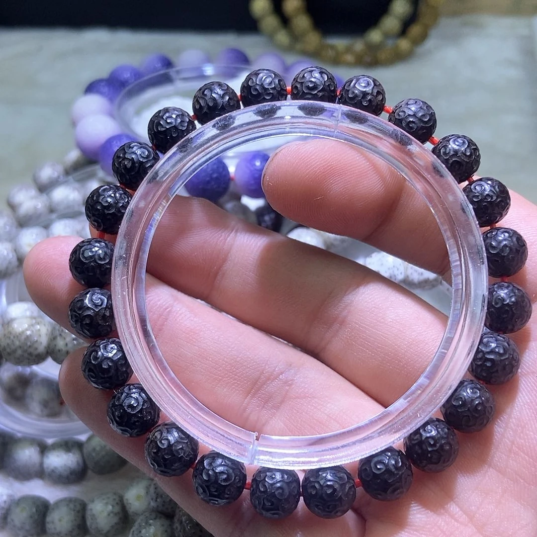 星月菩提手串白**r恶魔椰蒂