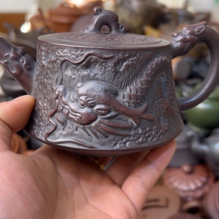 紫砂茶壶紫砂壶微瑕跳砂