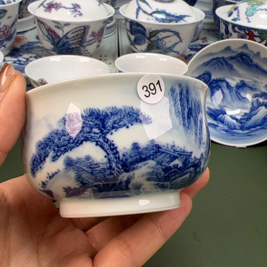 杯沙沙手工手绘茶具391