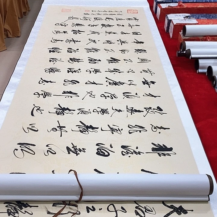 手工装裱字画作品