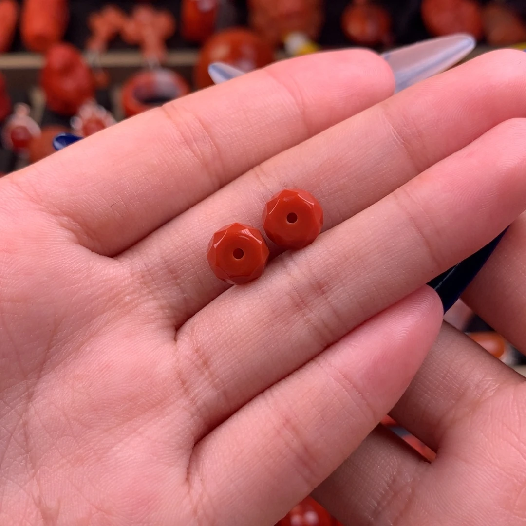 *****南红玛瑙未镶嵌无相隔片8+