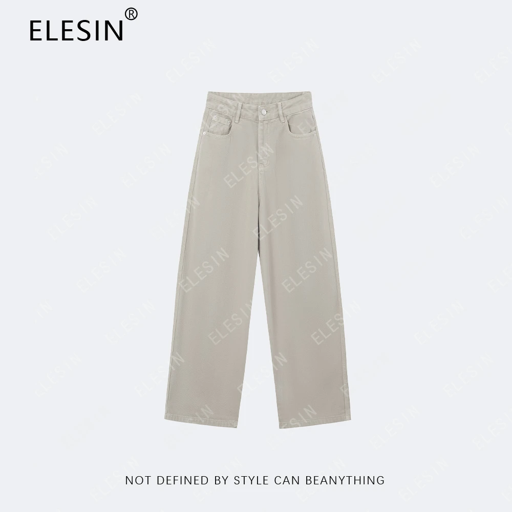 rose【满分调性】“100棉”休闲百搭直筒牛仔裤  CK250023