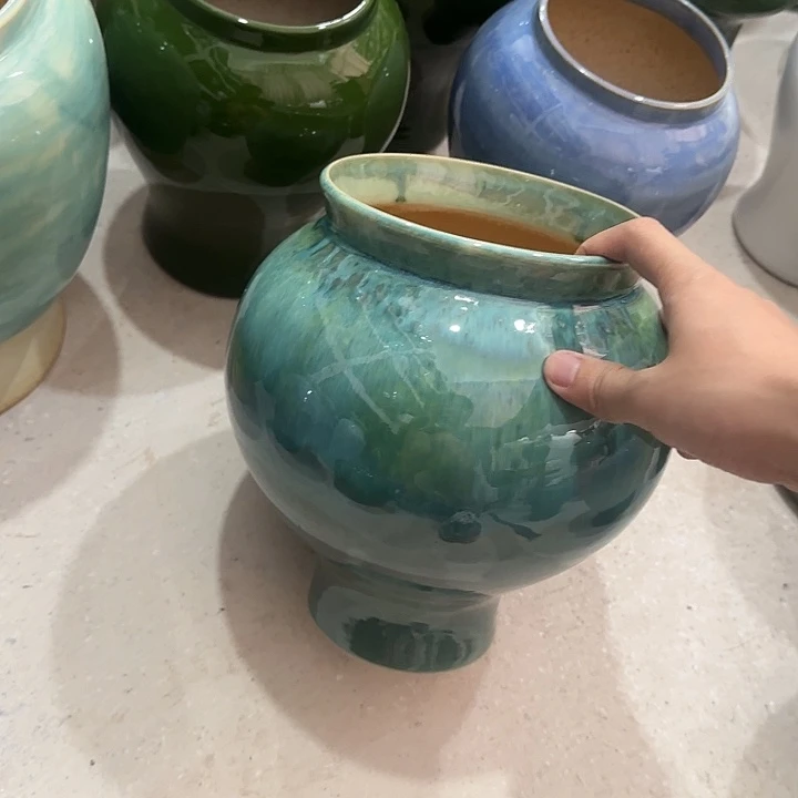 白泥花盆正品有孔