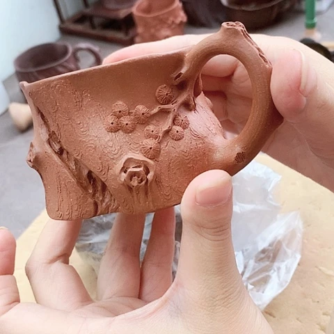 紫砂茶碗本**源全是我的错啊我的错