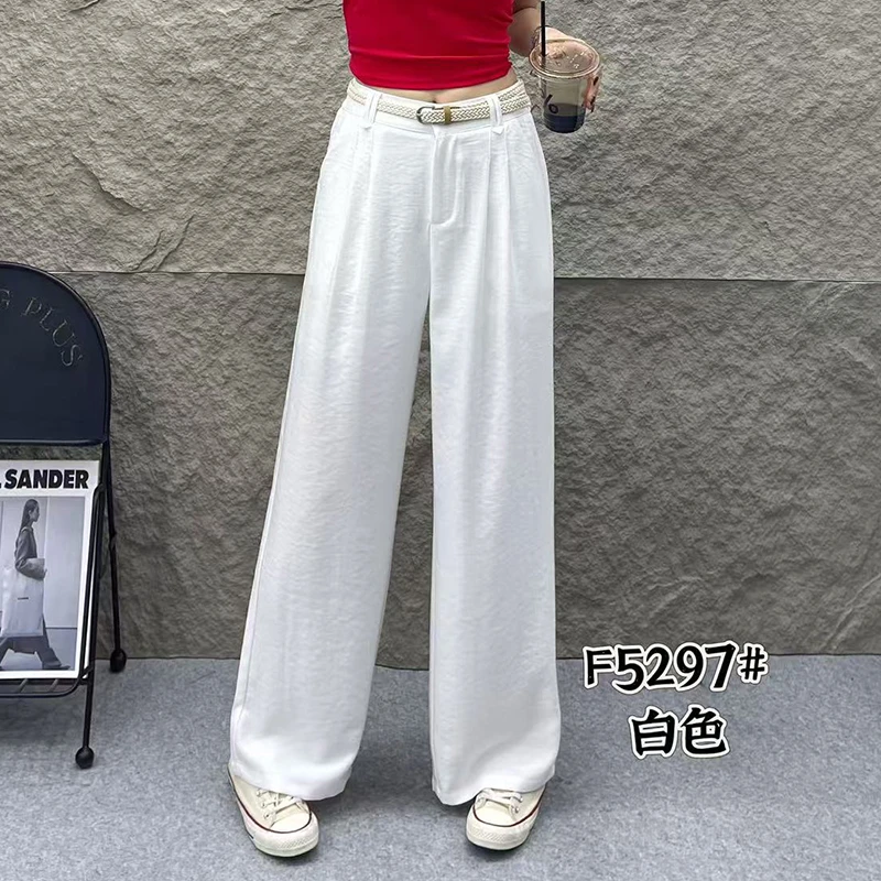 LMY 港霏家 麻料十分裤休闲裤 #5297