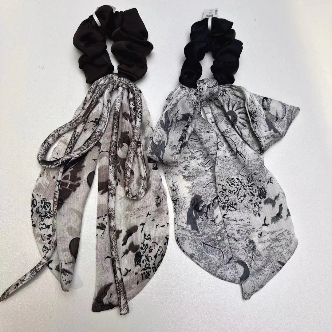 编号330通用发圈发带遮阳纯色简约学生便携双层折叠小巧刺绣