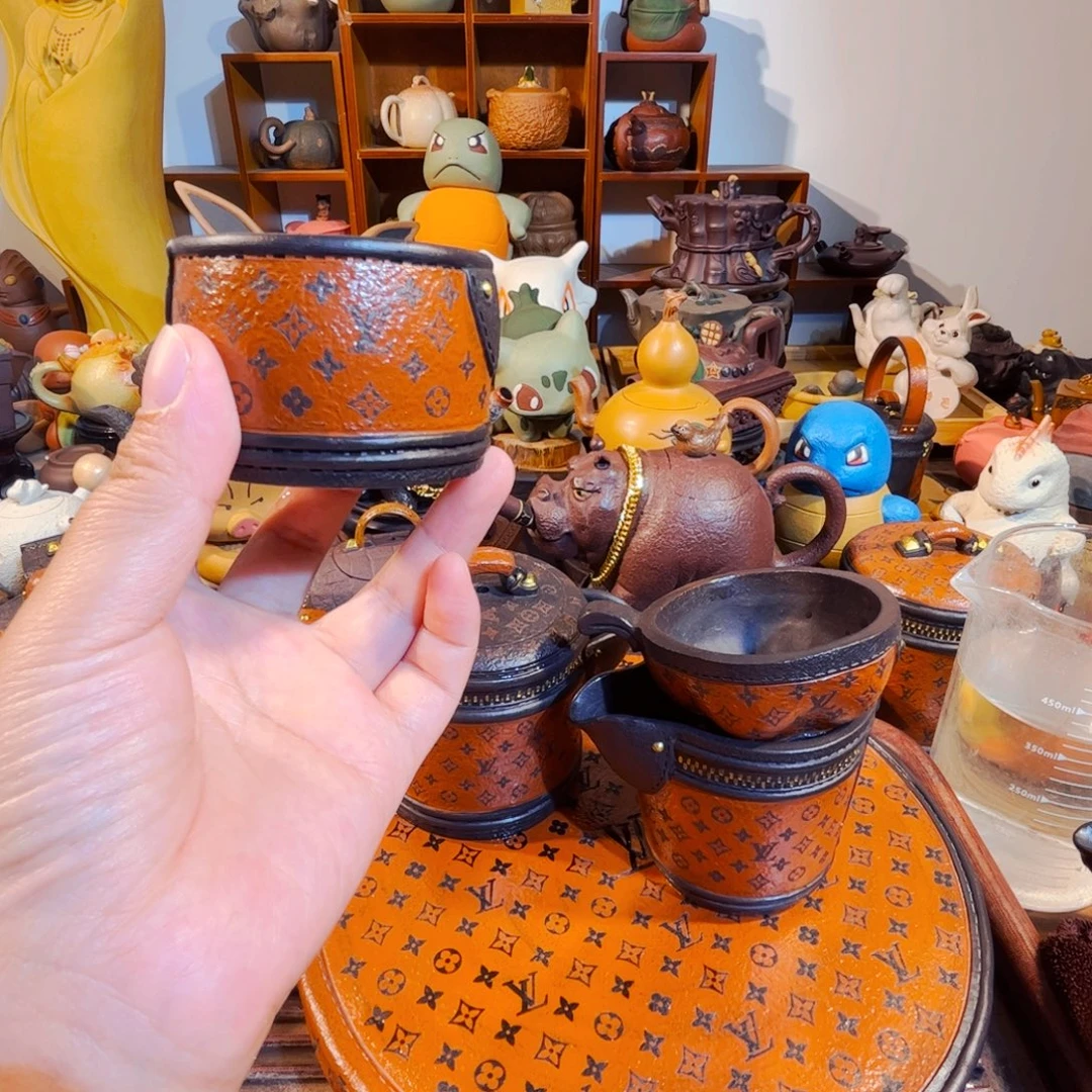 H***品紫砂茶叶盒纯手工制作过程就是