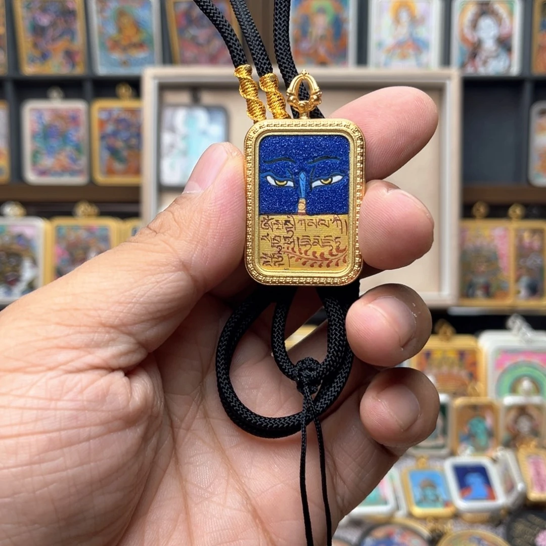 吊坠纯手绘虚空菩萨