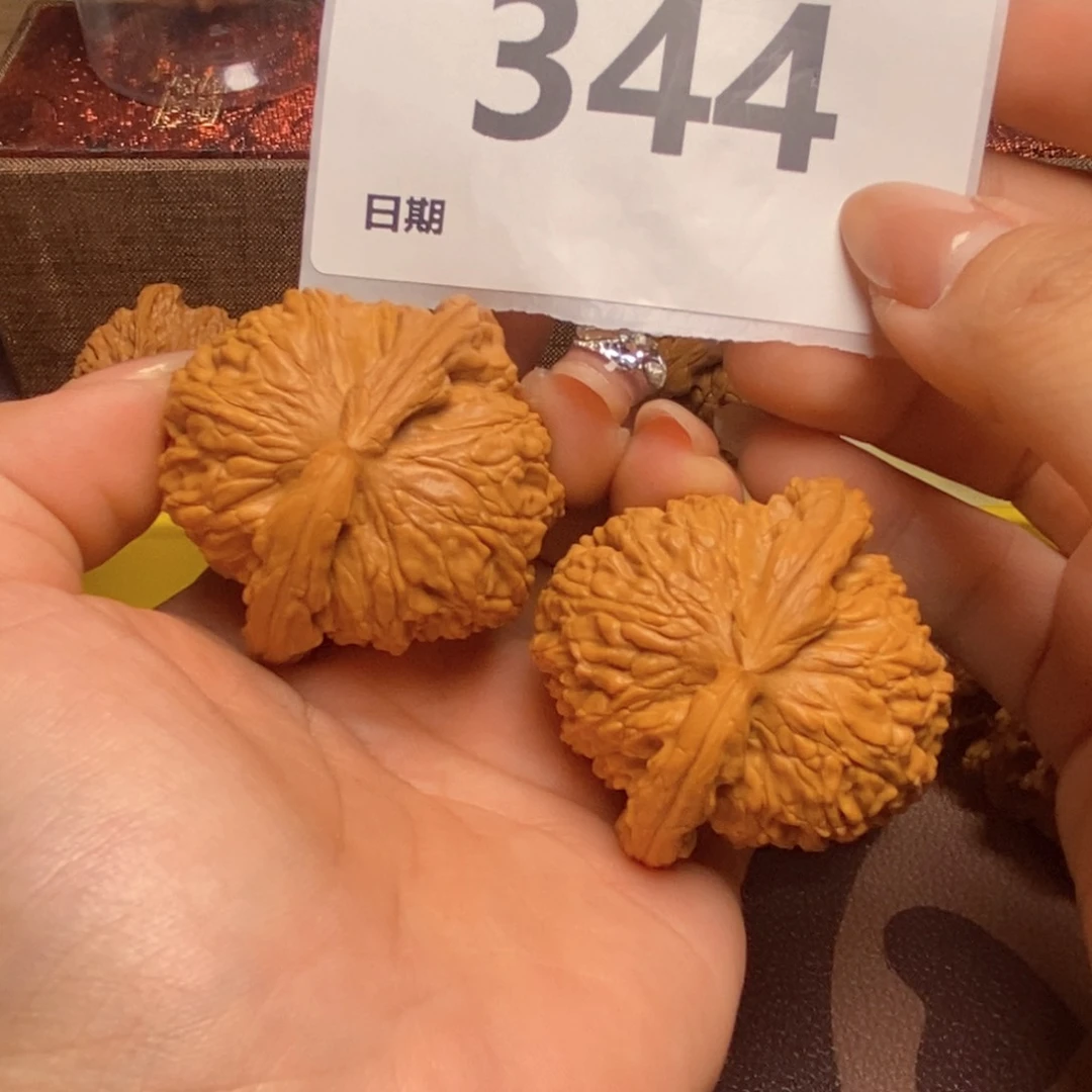 文玩核桃把件344白狮子44+
