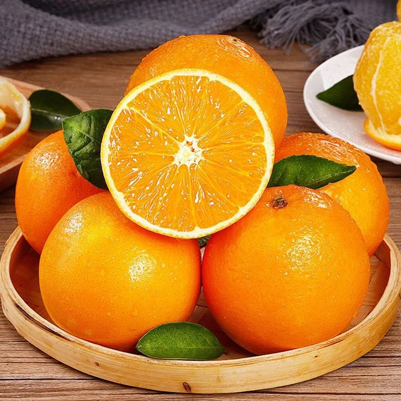 【明天到】正宗赣南脐橙江西赣州甜橙子薄皮新鲜现摘应季水果甜橙子12/19江西省