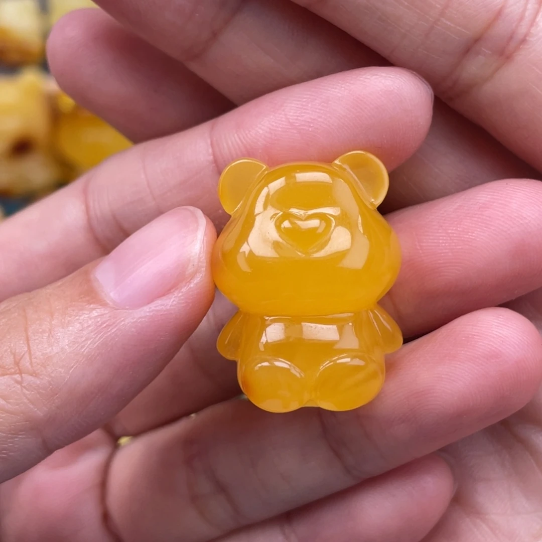 裸石琥珀未镶嵌蜜蜡