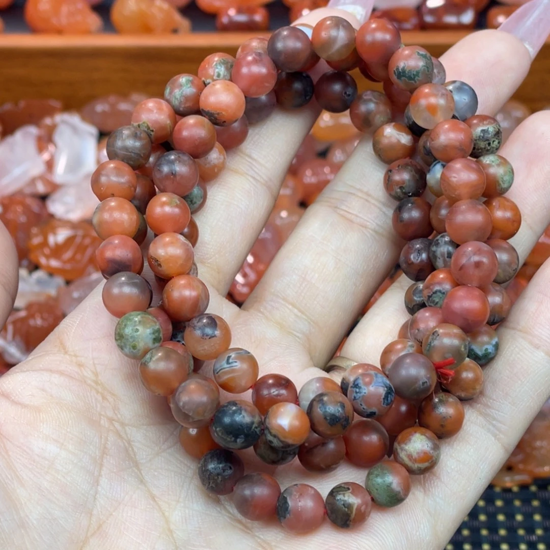 南红玛瑙未镶嵌配饰多圈