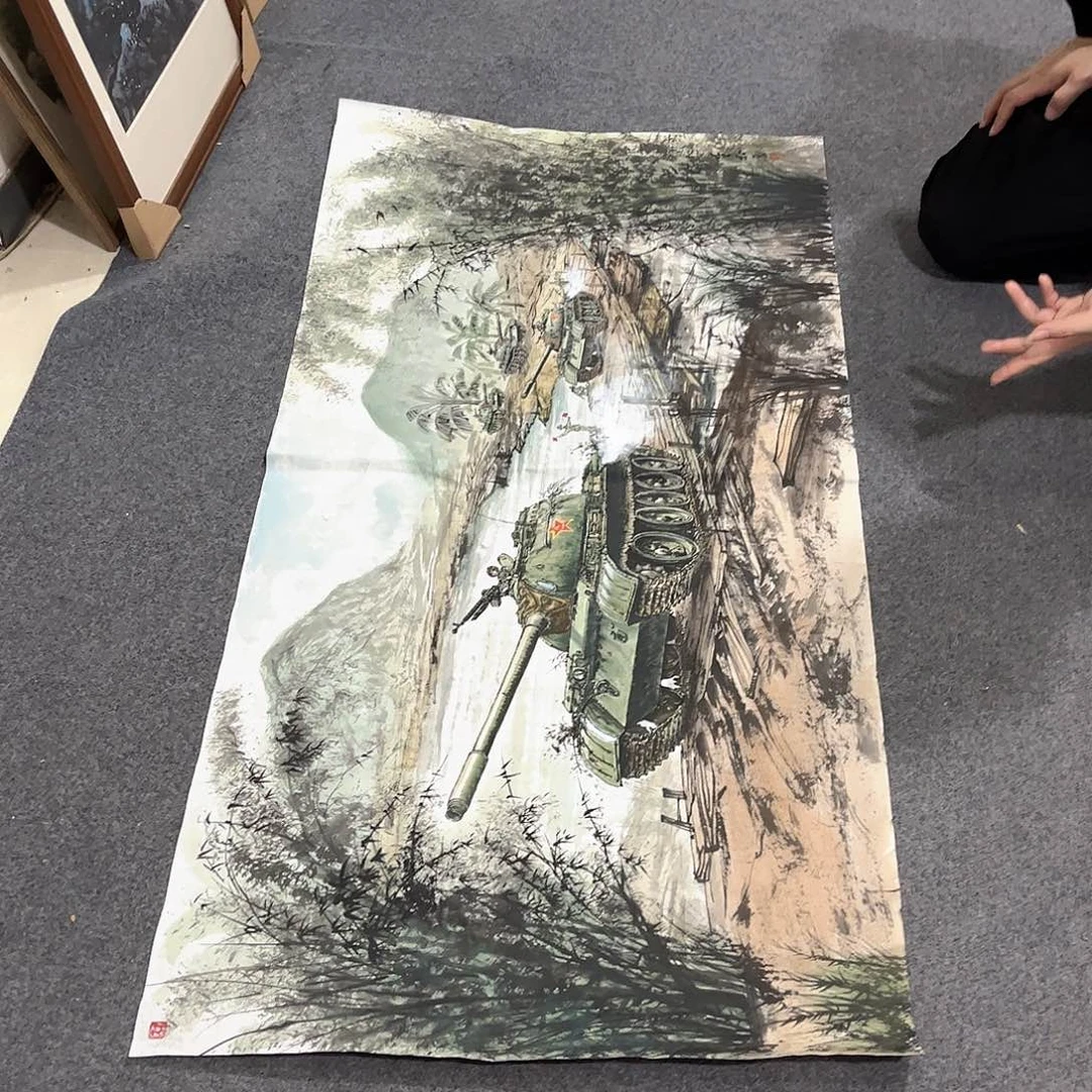 国画LT国画作品单幅任发