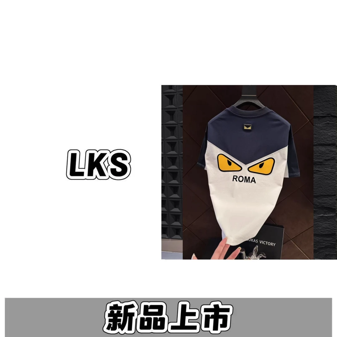 A1210（世洋）-春夏季新款水洗时尚刺绣潮牌短袖男女同款