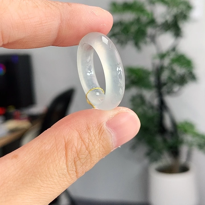 翡翠未镶嵌戒指15号