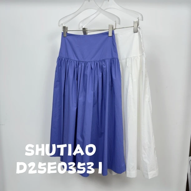 【SHUTIAO】2025夏季：新款小众设计款裙子D25E03531