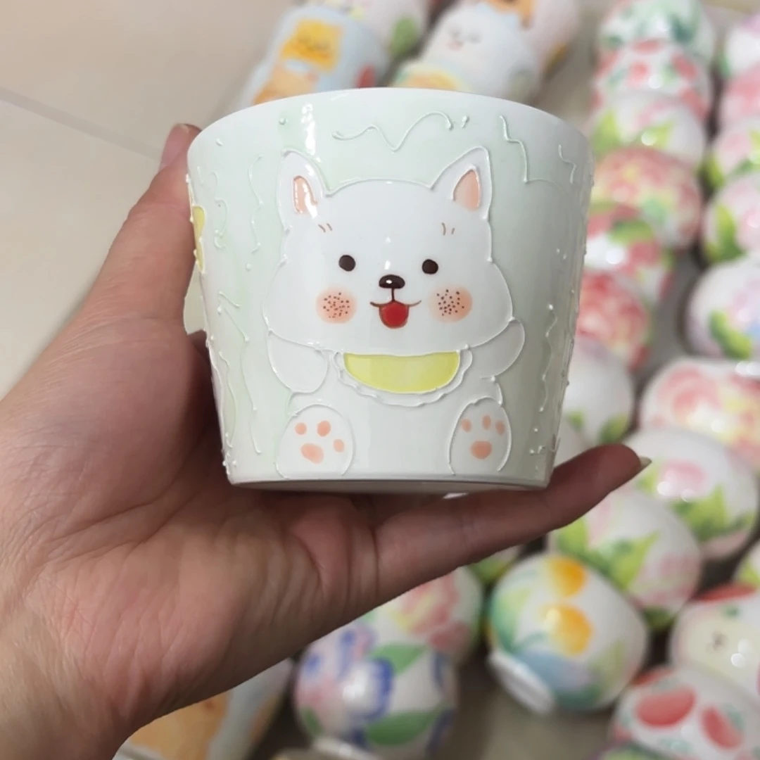 景德镇陶瓷高白泥设计师款