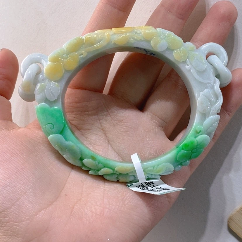 【闪购商品】翡翠手镯未镶嵌手镯