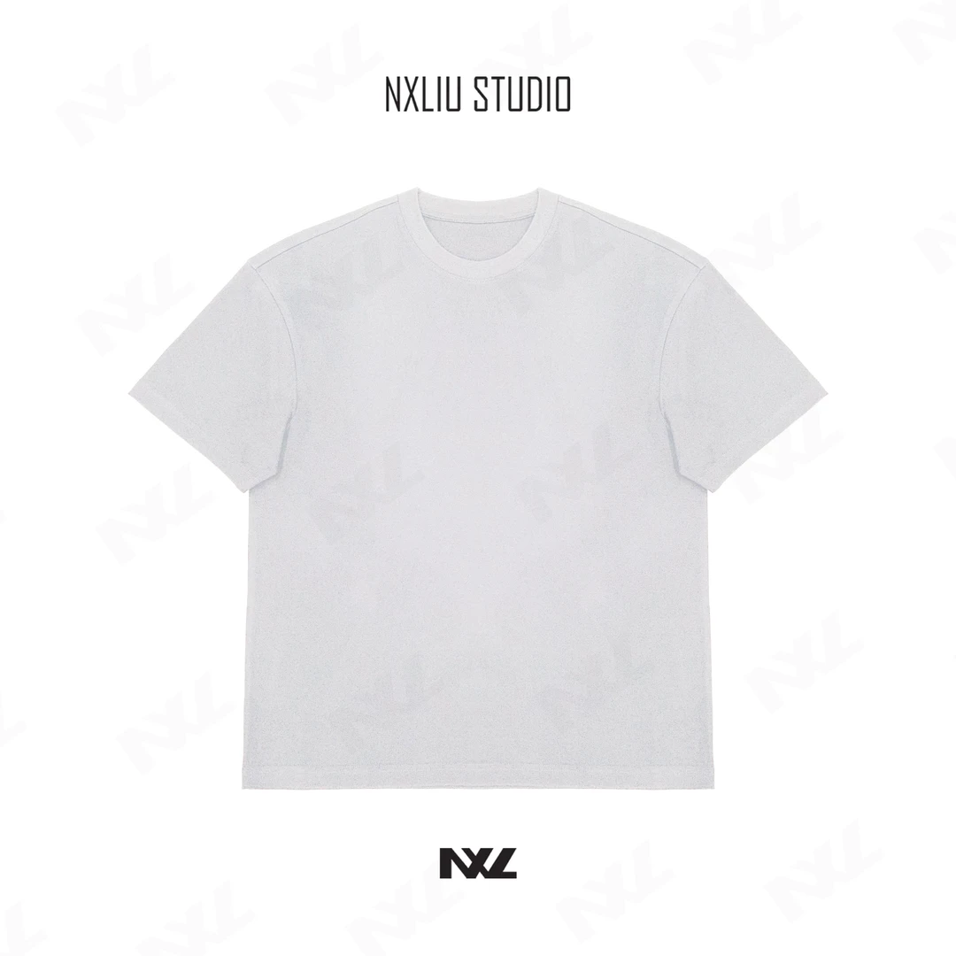 纯色重磅棉短袖T恤落256265