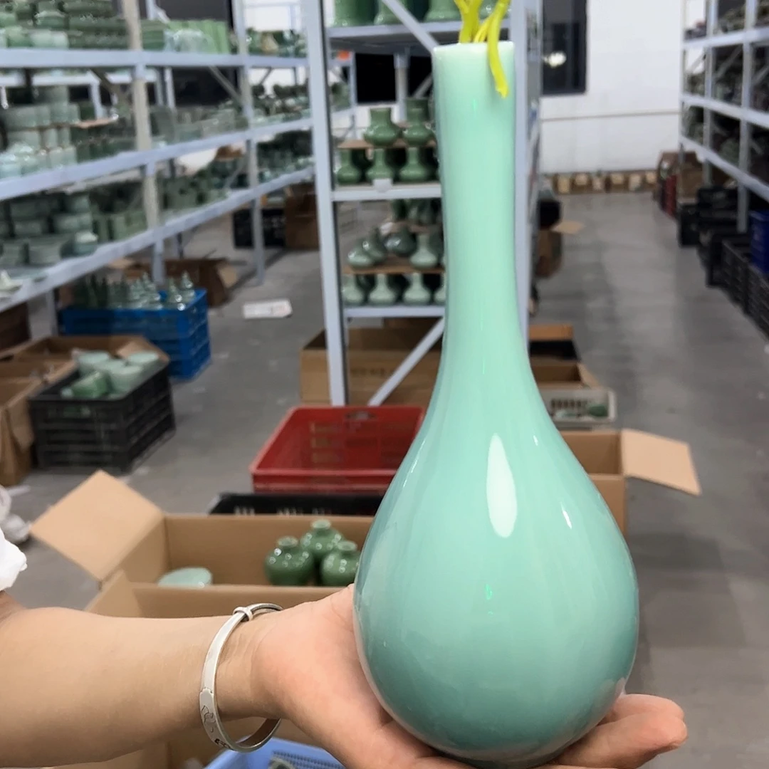 龙泉云间青瓷小米茶器