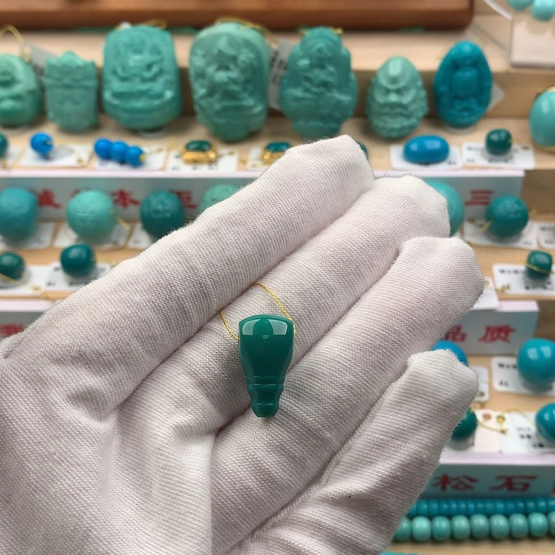用***7绿松石未镶嵌珠宝奇石