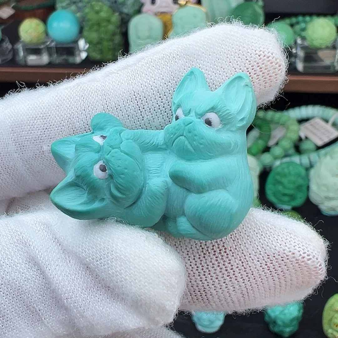 绿松石未镶嵌绿松石主播璐璐