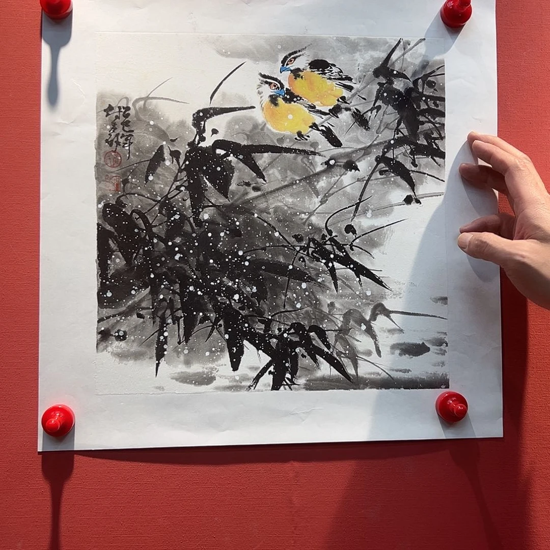 国画卢付垒国画作品