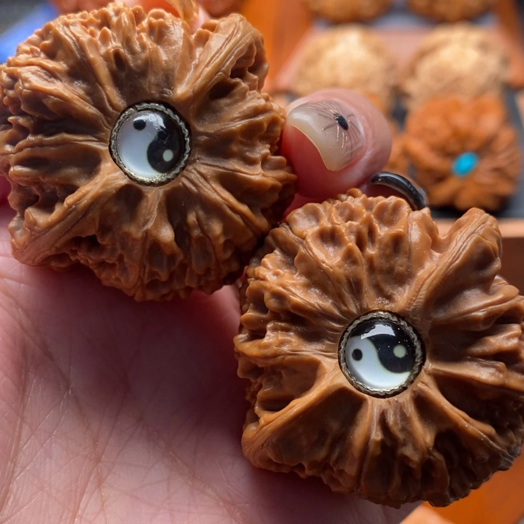 把件文玩核桃42尺寸全品宫灯