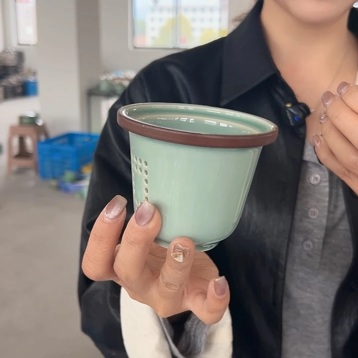 小米茶器龙泉青瓷