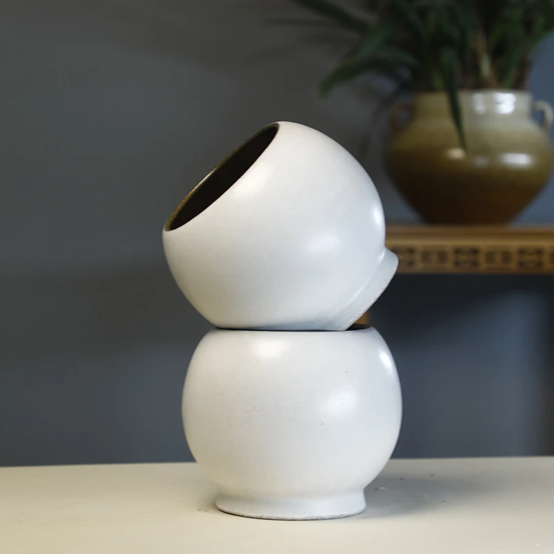 162#宜兴紫砂 粗陶陶罐 紫砂罐 多肉  三角梅盆高度19cm 口径15cm