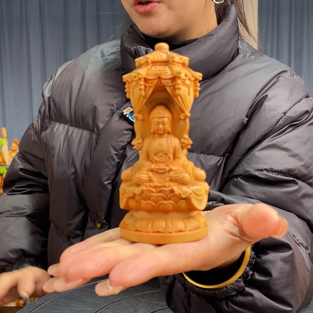 柏木（崖柏）手把件