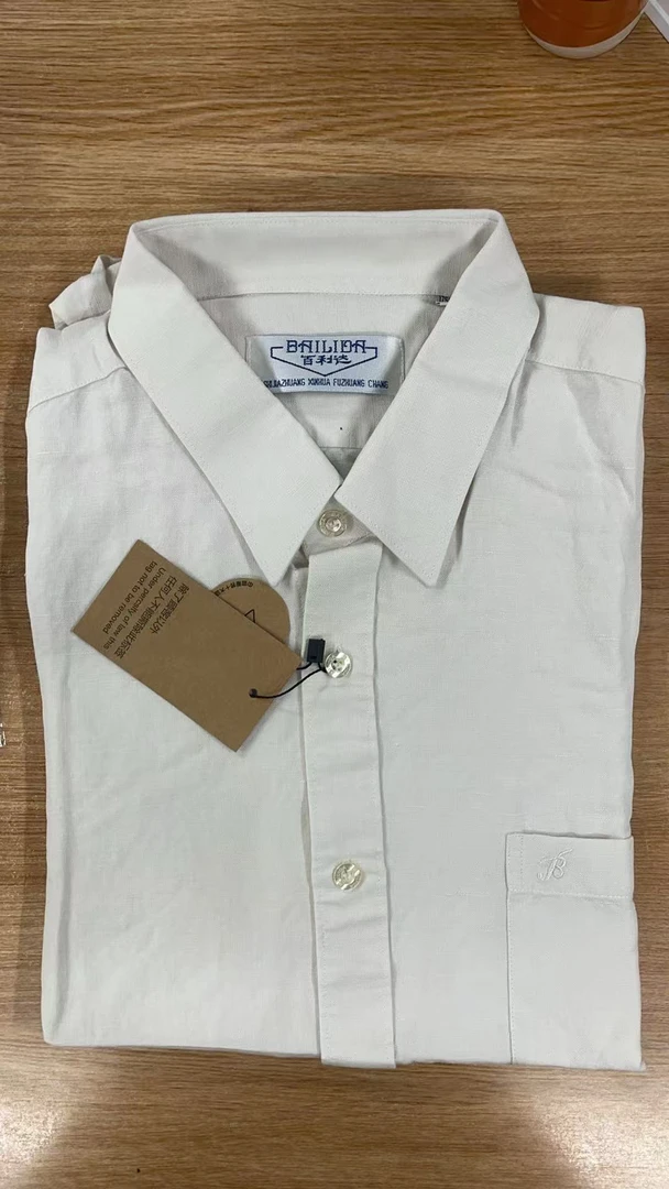 五角星-微瑕  休闲 男女同款 麻麻衬衫（防晒衣）