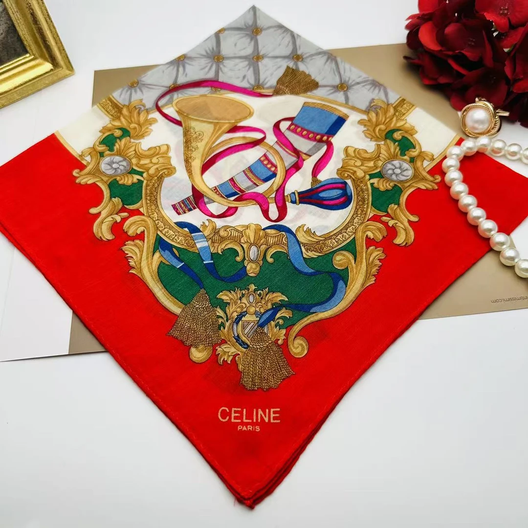 99新 Celine/思琳 海囤 思琳 丝巾/yy04484