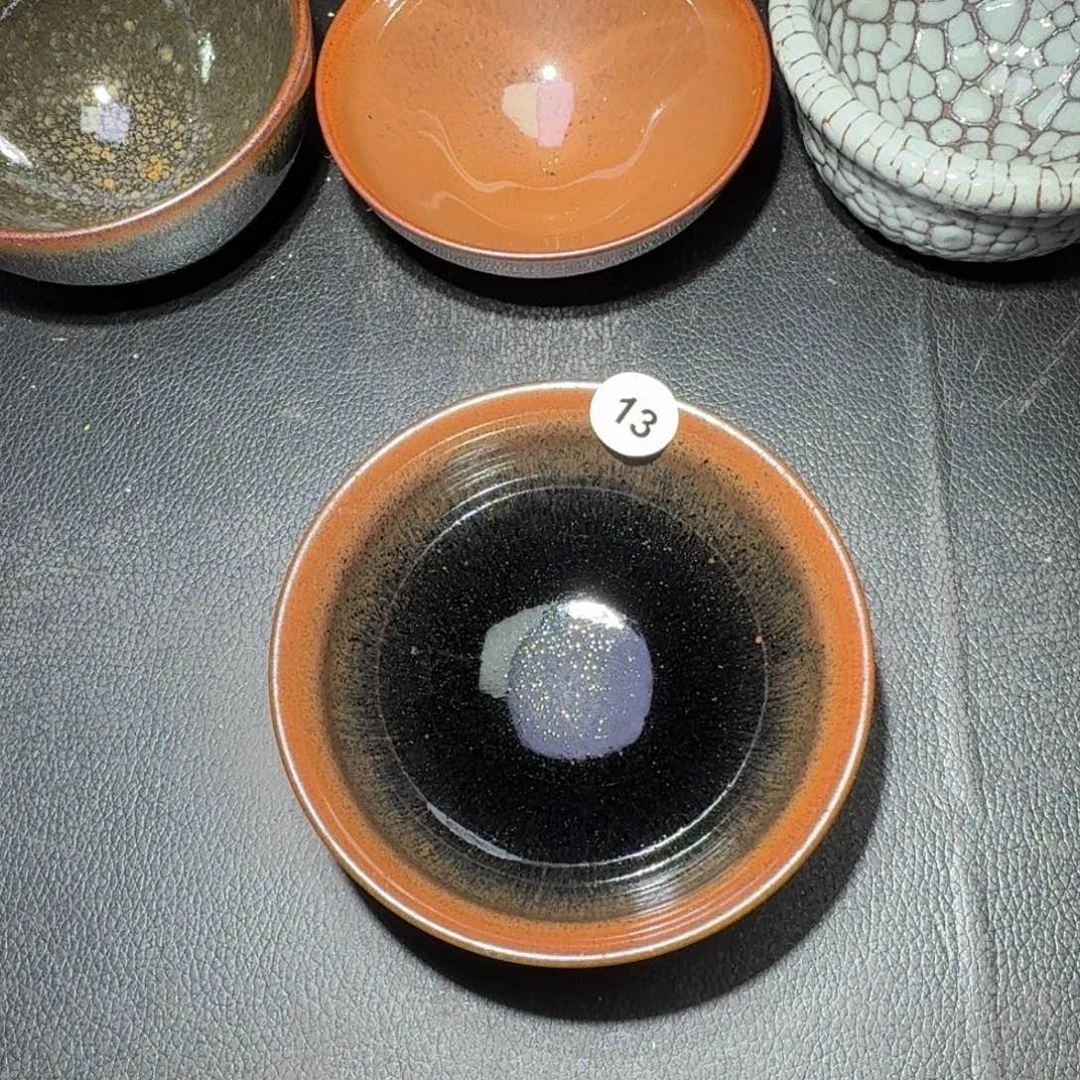 摆件古时茶器建窑建盏13