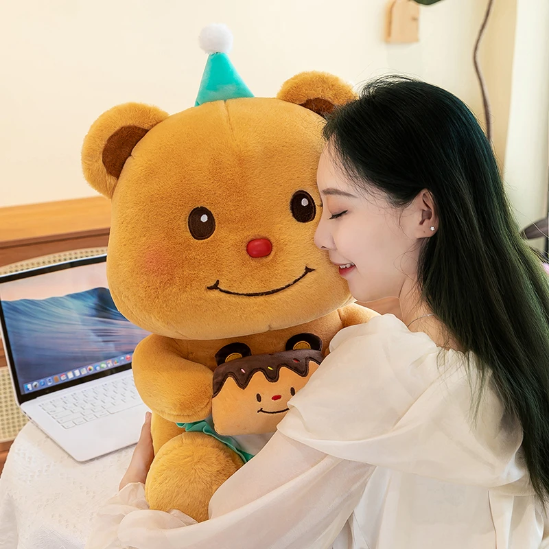 软萌奶油小熊玩偶布娃娃可爱抱枕公仔 Teddy 情人节礼物女生生日