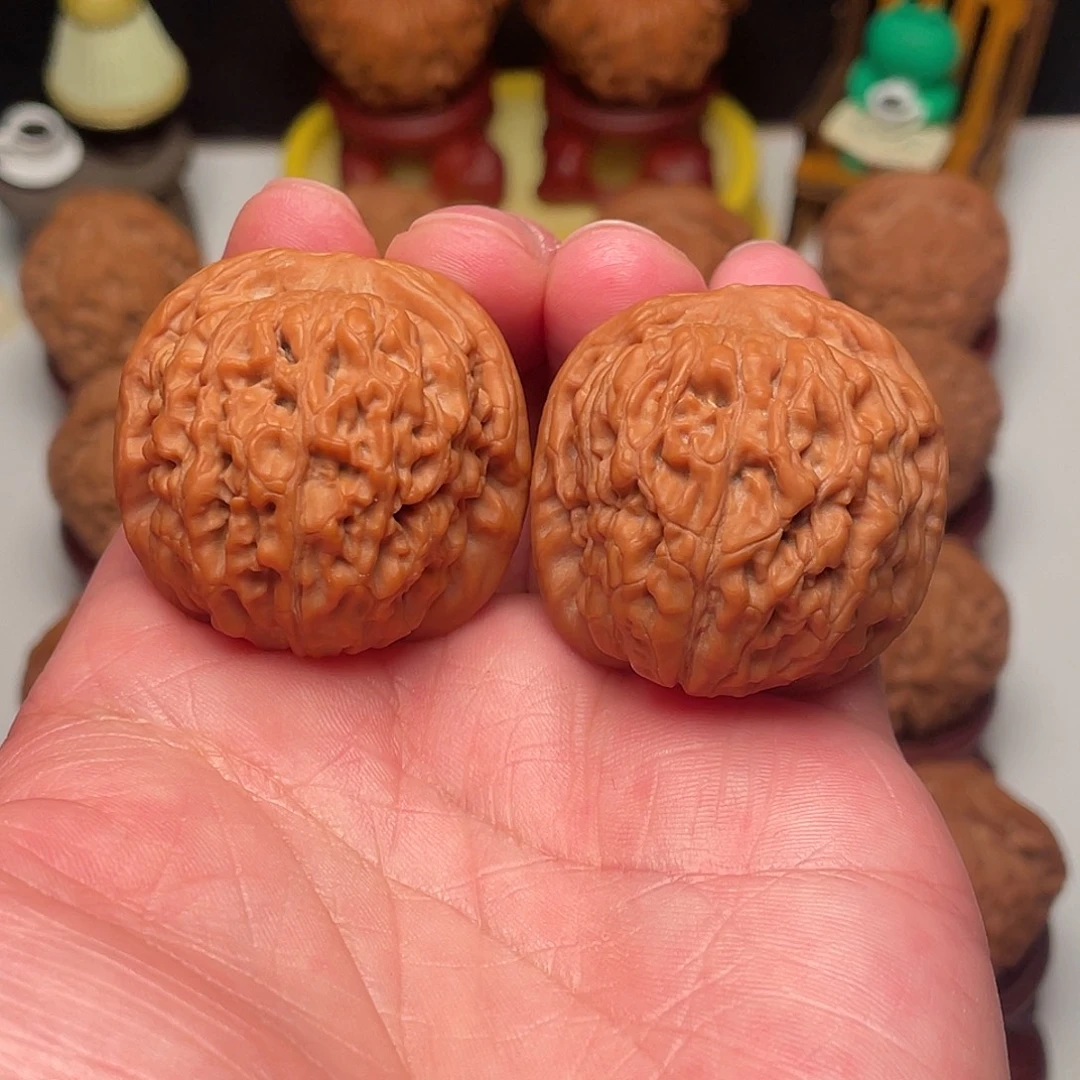 吊坠文玩核桃莲花