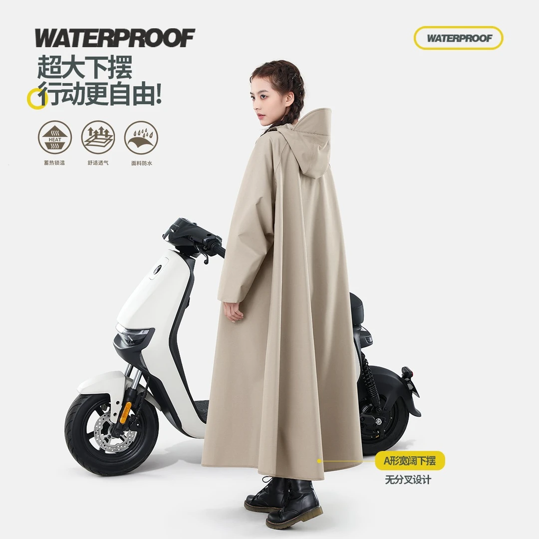 雨衣电动车电瓶摩托车长款全身防暴雨雨披男女款成人外穿骑行专用