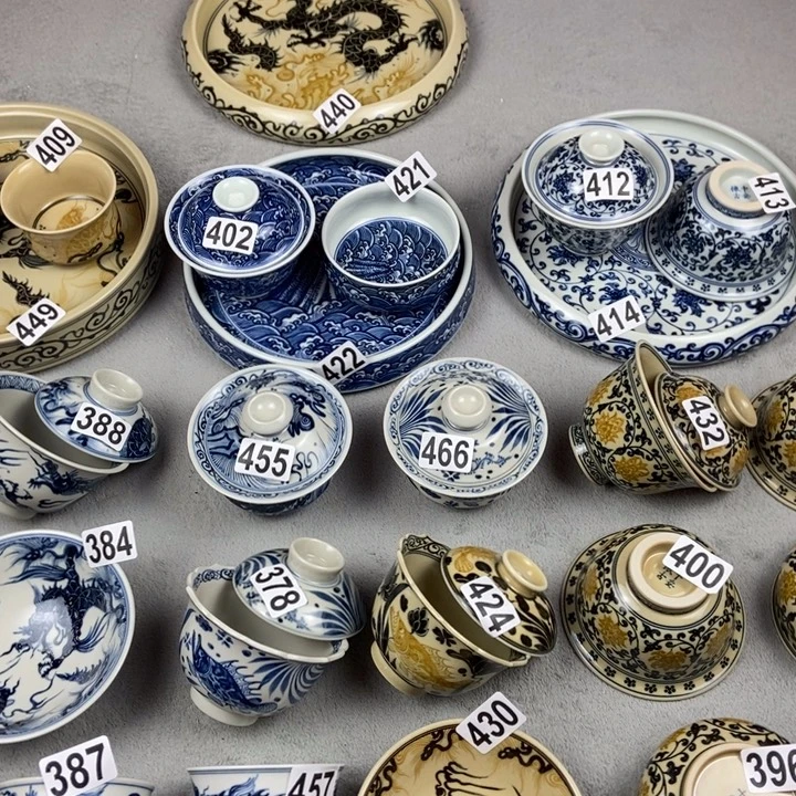 瓷片手工手绘手工制作