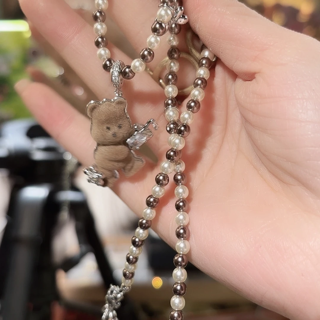 琉璃纯铜合金项链